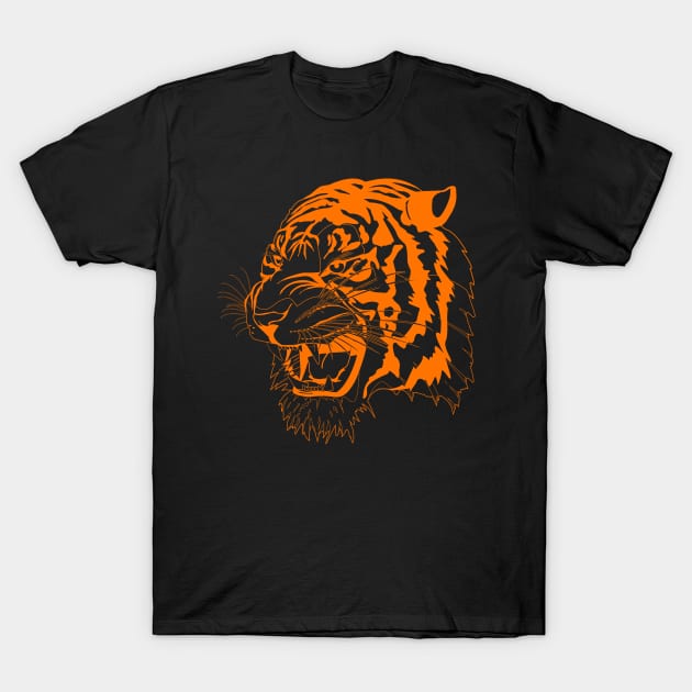 Sumatran Tiger T-Shirt by hudayadi